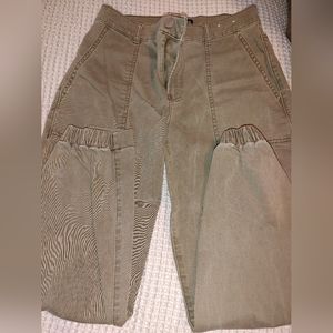 Express cropped straight leg Sz 6